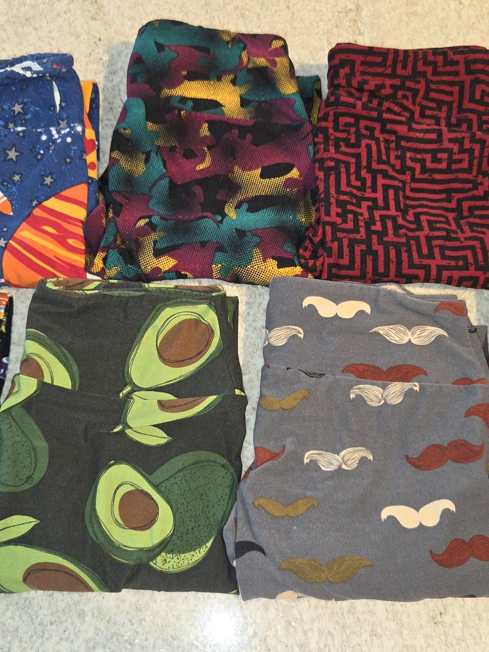 HTF LuLaRoe Prints - OS Leggings Bundle